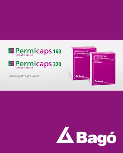[AB24740] PERMICAPS 320 - 320 mg cáps.x 30 - Bagó
