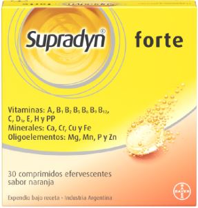 [AB25912] SUPRADYN FORTE - eferv.comp.x30 nar.s/az. - Bayer Consumer