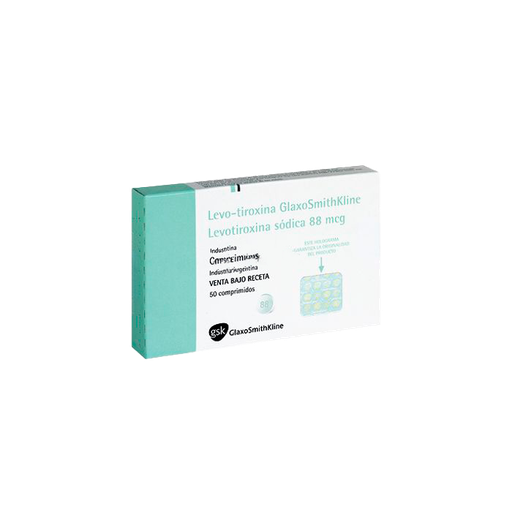 [AB26915] LEVOTIROXINA GSK - 88 mcg comp.x 50 - GlaxoSmithKline Biopharma