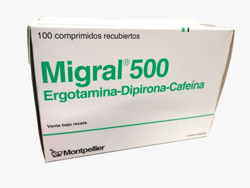 [AB31693] MIGRAL - 500 mg comp.x 100 - Montpellier