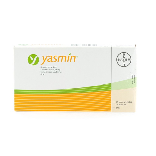 [AB31831] YASMIN - comp.rec.x 28 - Bayer (PH)
