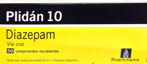 [AB32684] PLIDAN - 10 mg comp.rec.x 50 - Roemmers