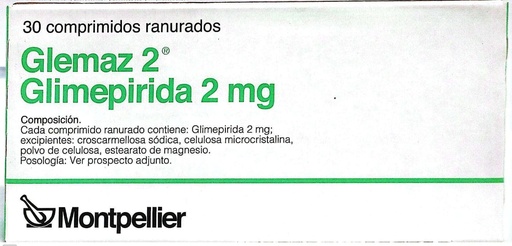 [AB32768] GLEMAZ 2 - 2 mg comp.ran.x 30 - Montpellier