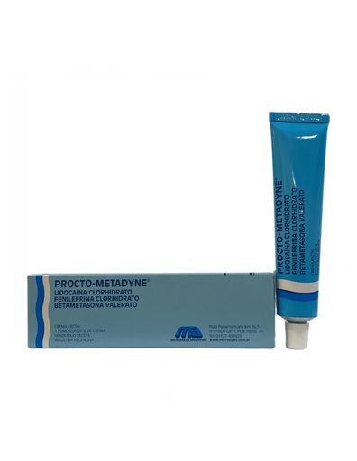 [AB33490] PROCTO-METADYNE - cr.rectal x 20 g - Microsules Arg.