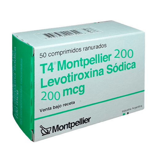 [AB33628] T4 MONTPELLIER 200 - 200 mcg comp.x 50 - Montpellier