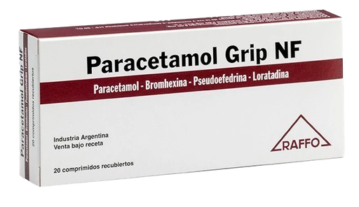 [AB35931] PARACETAMOL GRIP NF - comp.rec.x 20 - Raffo