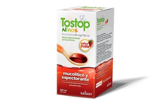 [AB36147] TOSTOP NIÑOS - 0.08% jbe.x 120 ml - Savant Consumer
