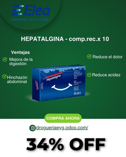[AB36157] HEPATALGINA - comp.rec.x 10 - Elea