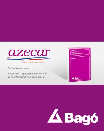 [AB37909] AZECAR - 4 mg comp.x 30 - Bagó