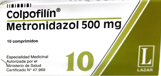 [AB37913] COLPOFILIN - 500 mg comp.x 10 - Lazar