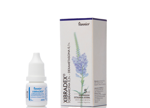 [AB39133] XIBRADEX - sol.oft.x 5 ml - Vannier