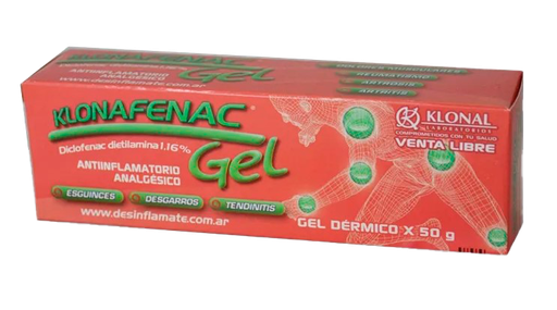 [AB41110] KLONAFENAC GEL - 1% gel x 50 g - Klonal