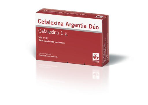 [AB41603] CEFALEXINA ARGENTIA DUO - 1 g comp. x 14 - Siegfried