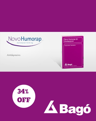 [AB41832] NOVO HUMORAP 20 - 20 mg comp.rec.x 28 - Bagó