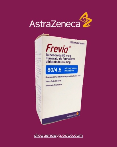 [AB43179] FREVIA - 80/4.5 mcg x 120 dosis - AstraZeneca