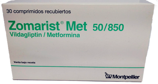 [AB43668] ZOMARIST MET - 50/850 mg comp.x 30 - Montpellier
