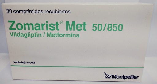 [AB43668] ZOMARIST MET - 50/850 mg comp.x 30 - Montpellier