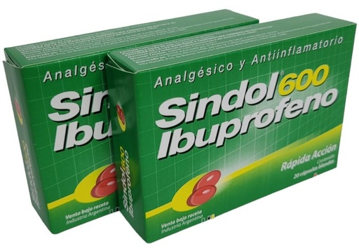 [AB45422] SINDOL 600 - 600 mg cáps.blandas x 20 - Microsules Arg.