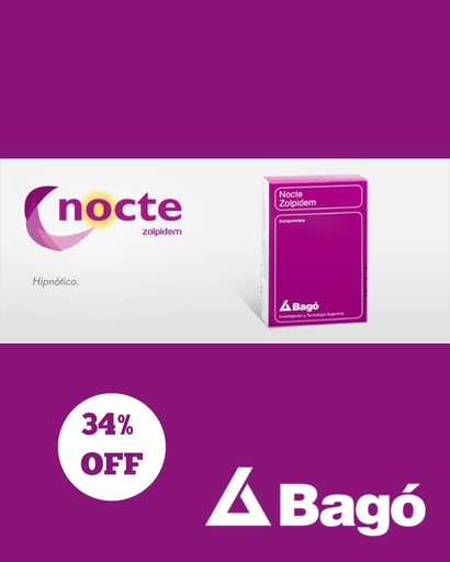 [AB46350] NOCTE 10 - 10 mg comp.subl.x 30 - Bagó