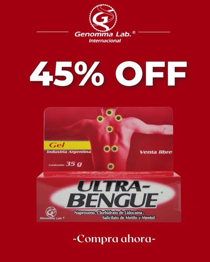 [AB46373] BENGUE ULTRA - gel x 35 g - Genomma Lab.