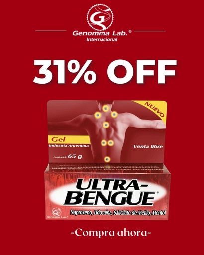 [AB46374] BENGUE ULTRA - gel x 65 g - Genomma Lab.
