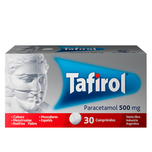 [AB49825] TAFIROL 500 x 30 - Genomma Lab.