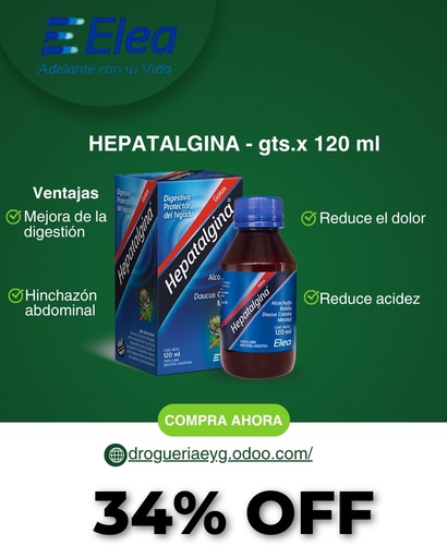 [AB51007] HEPATALGINA - gts.x 120 ml - Elea