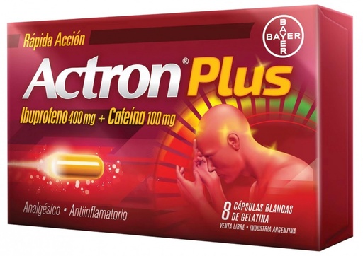 [AB53874] ACTRON PLUS - cáps.x 8 - Bayer Consumer