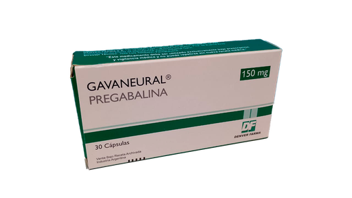 [AB53933] GAVANEURAL - 150 mg cáps.x 30 -   Denver Farma