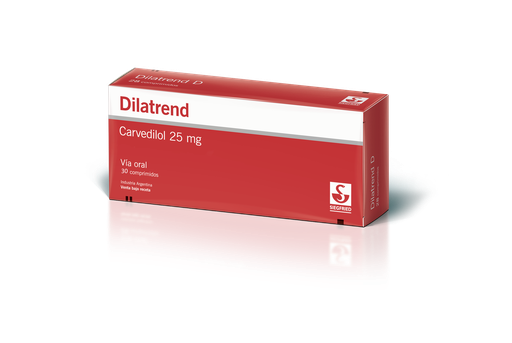 [AB53952] DILATREND - 25 mg comp.ran.x 30 - Siegfried
