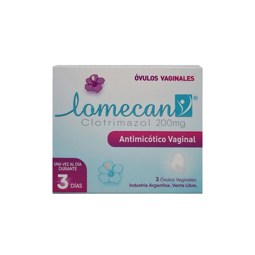 [AB54489] LOMECAN OVULOS - óv.x 3 - Genomma Lab.