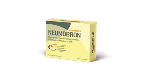 [AB54736] NEUMOBRON CARAMELOS - caramelos x 9 unid. - Laboratorio Gramon
