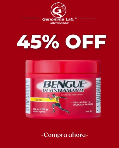 [AB54820] BENGUE DESINFLAMANTE - pomada x 150 g - Genomma Lab.