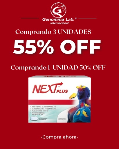 [AB55199] NEXT PLUS - comp.x 20 - Genomma Lab.