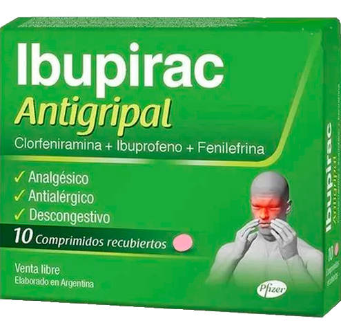 [AB55885] IBUPIRAC ANTIGRIPAL - comp.rec.x 10 - Pfizer