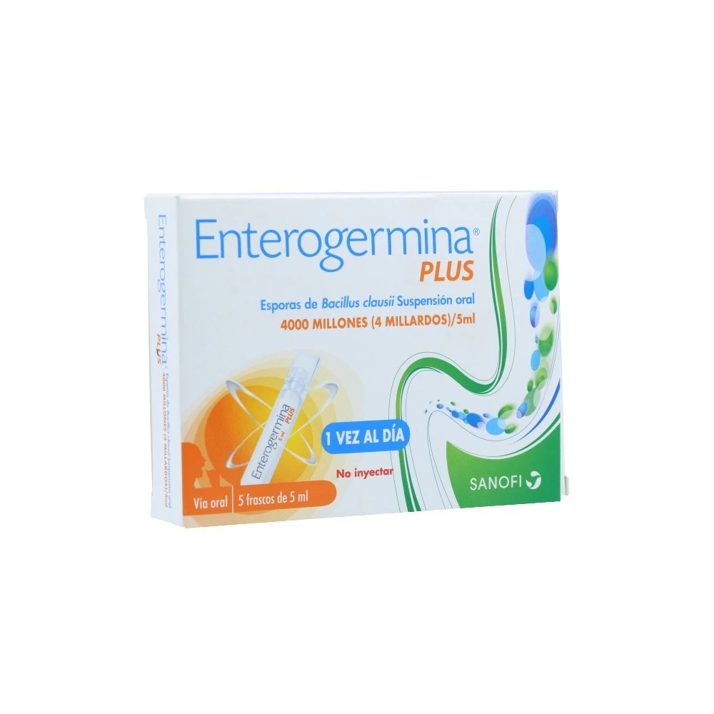 [AB56577] ENTEROGERMINA PLUS - a.bebible x 5 x 5 ml - Opella Healthcare Arg.