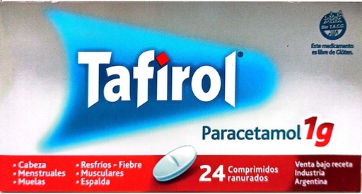 [AB56668] TAFIROL 1 G - comp.ran.x 24 - Genomma Lab.