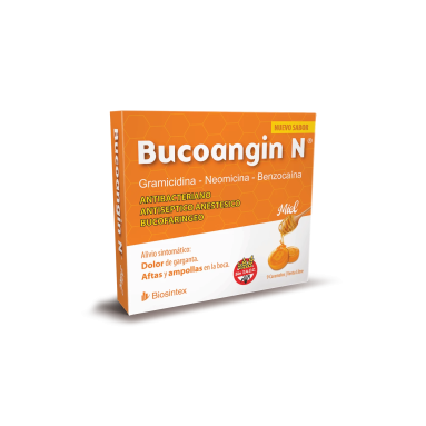 [AB57193] BUCOANGIN N CARAMELOS ANTIBIOTICOS - miel caram.x 9 - Biosintex Retail