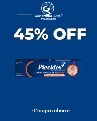 [AB58054] PIECIDEX SEC RAPID - cr.x 20 g - Genomma Lab.