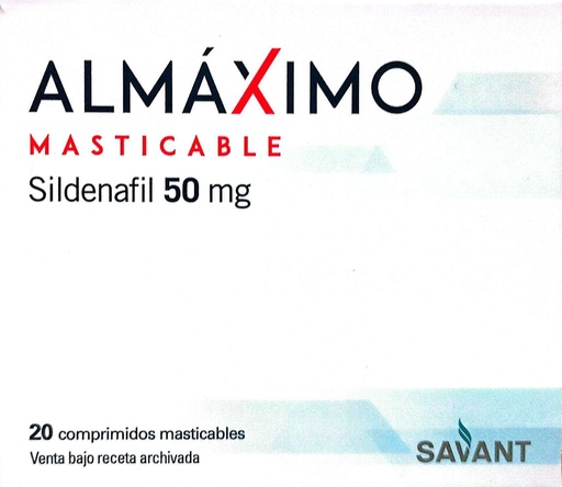 [AB58061] ALMAXIMO - 50 mg comp.rec.x 20 - Savant Consumer