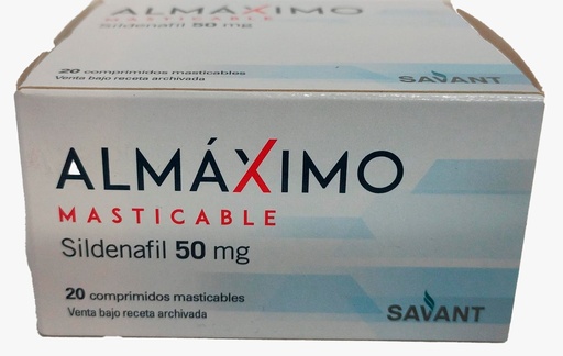 [AB58062] ALMAXIMO MASTICABLE - 50 mg comp.mast.x 20 - Savant Consumer