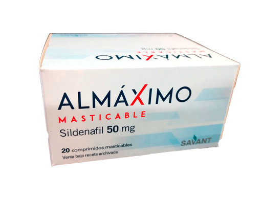 [AB58062] ALMAXIMO MASTICABLE - 50 mg comp.mast.x 20 - Savant Consumer