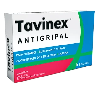 [AB58544] TAVINEX ANTIGRIPAL NF - comp.rec.x 16 - Biosintex Retail