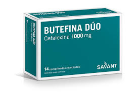 [AB58632] BUTEFINA DUO - 1000 mg comp.rec.x 14 - Savant Generic