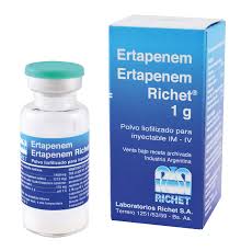 [AB58645] ERTAPENEM RICHET - pvo.liof.f.a. x 1 - Richet