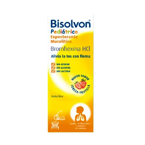 [AB59500] BISOLVON - ped.jbe.x 125 ml - Opella Healthcare Arg.