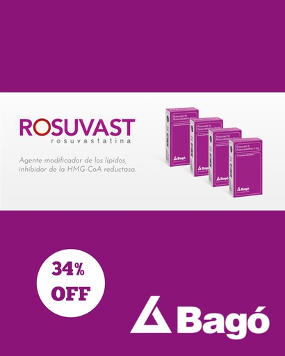 [AB59518] ROSUVAST 10 - 10 mg comp.x 30 - Bagó