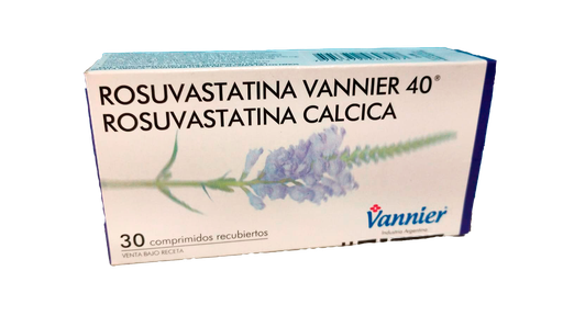 [AB60007] ROSUVASTATINA VANNIER - 40 mg comp.x 30 - Vannier