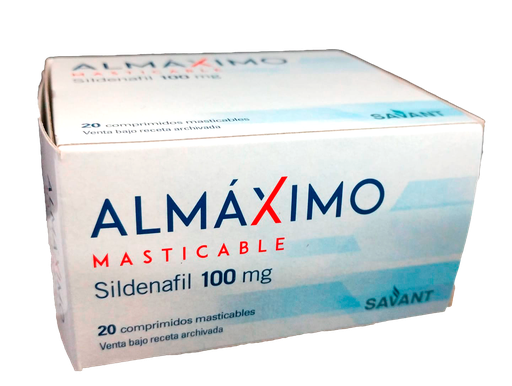 [AB60259] ALMAXIMO MASTICABLE - 100 mg comp.mast.x 20 - Savant Consumer