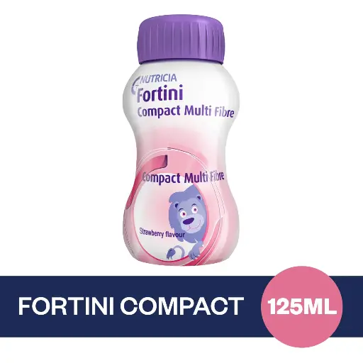 [AB60462] FORTINI COMPACT MULTIFIBRE - frutilla bot. x 125 ml - Nutricia-Bagó